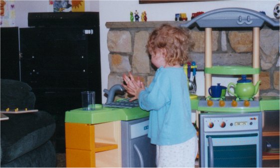 Right, wash hands then cook breakfast