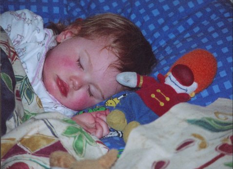 Sleeping wiv my  Clown