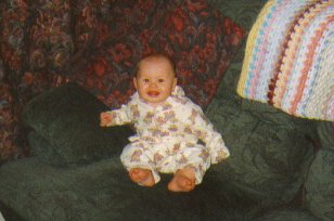 Look, I can sit all by myself!