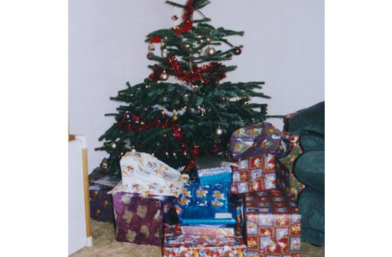 All my pressies under the tree