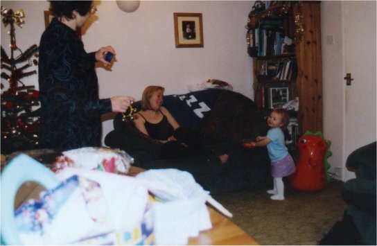 Granny, stop drinking and look!!!