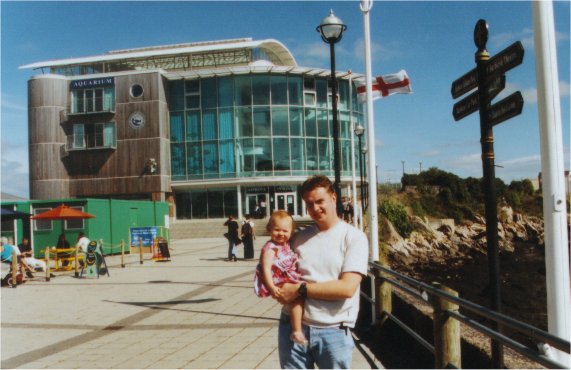 Daddy and Me at the Aquarium